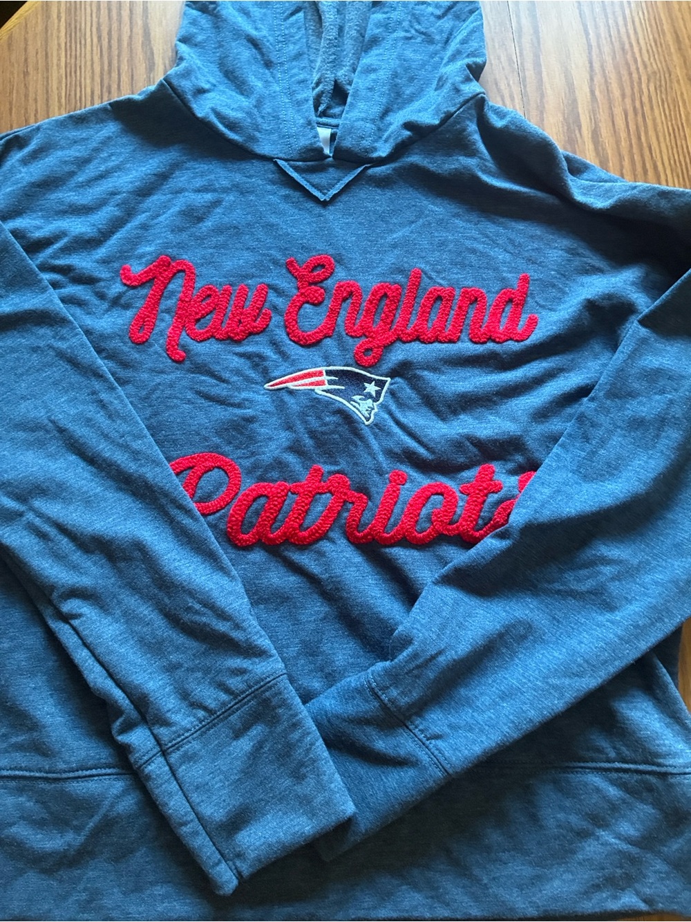 NFL New England Patriots Blue Hoodie